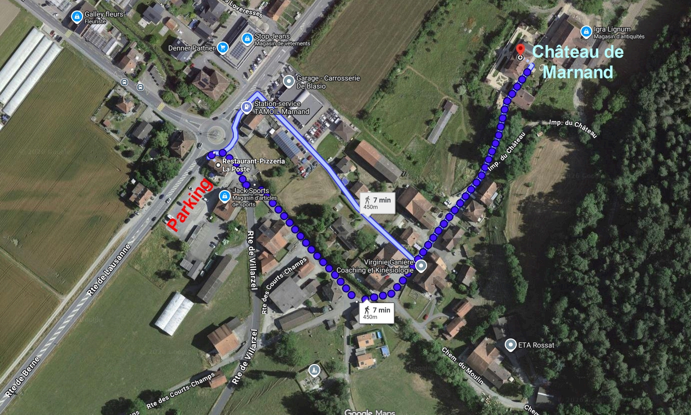 LPCB-parking-Chateau-de-Marnand-map